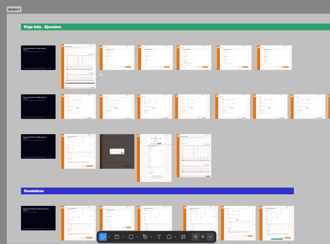 Error state mapping